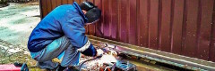 сварка ворот в мирном
